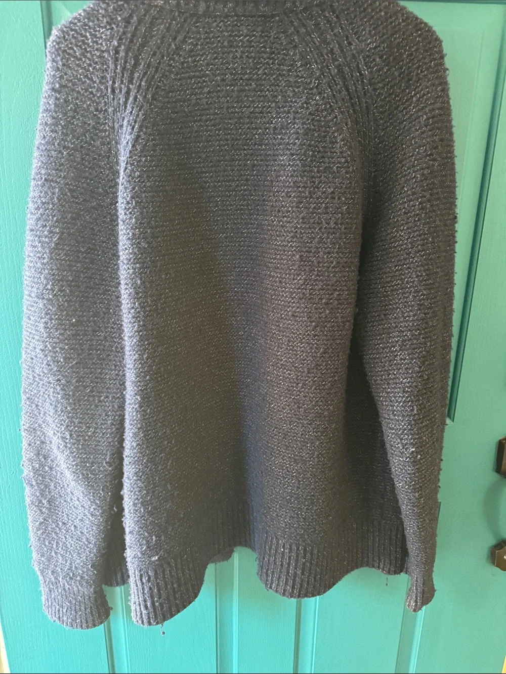 Banana Republic Men's Shawl Collar Cardigan - blue.  Amazing! XL